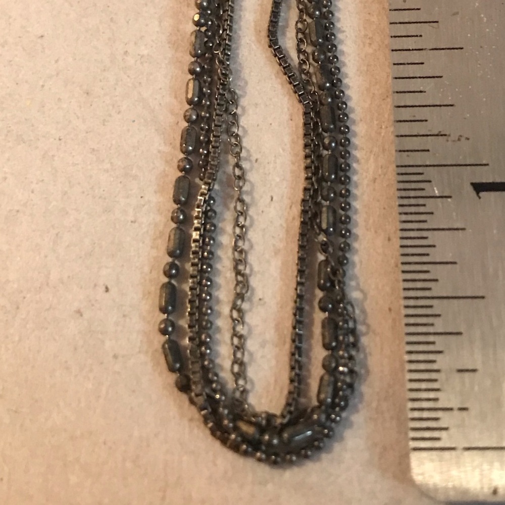 16” Sterling Silver Multi-Chain Necklace